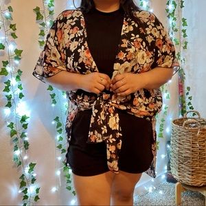 Floral kimono